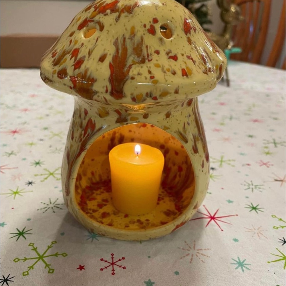 Ceramic Mushroom Decor
